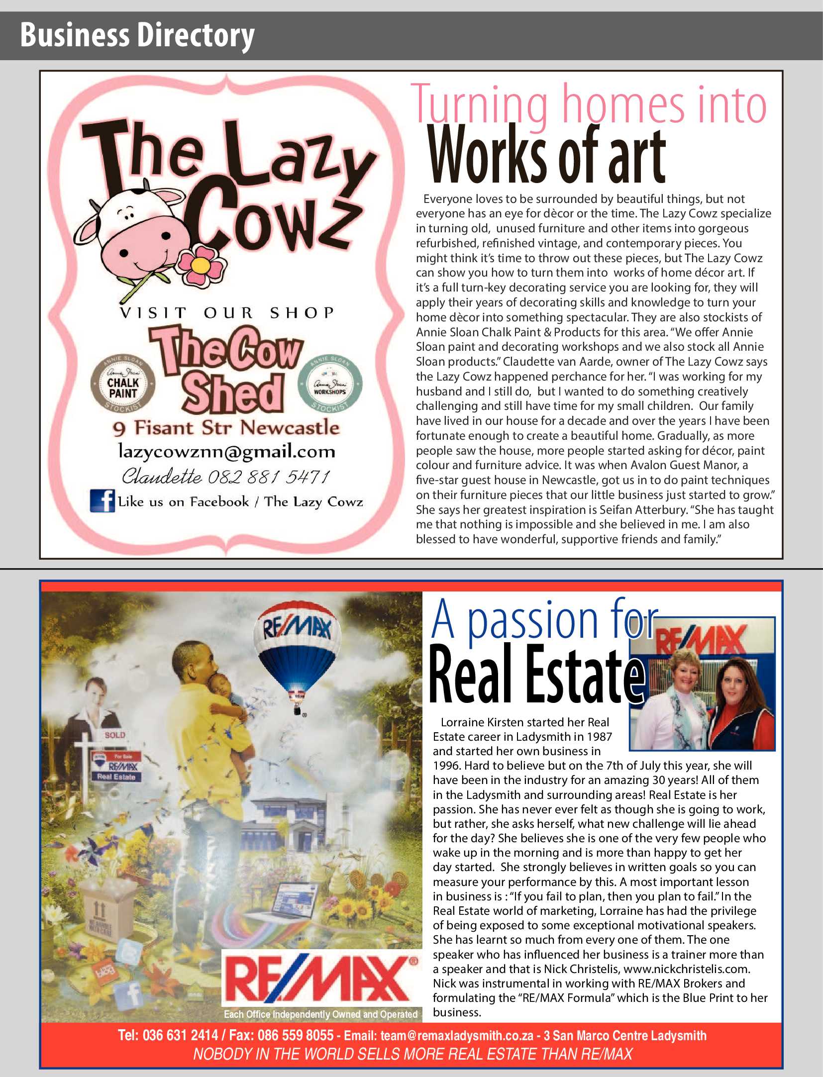 Northern KZN Get It July 2017 page 38