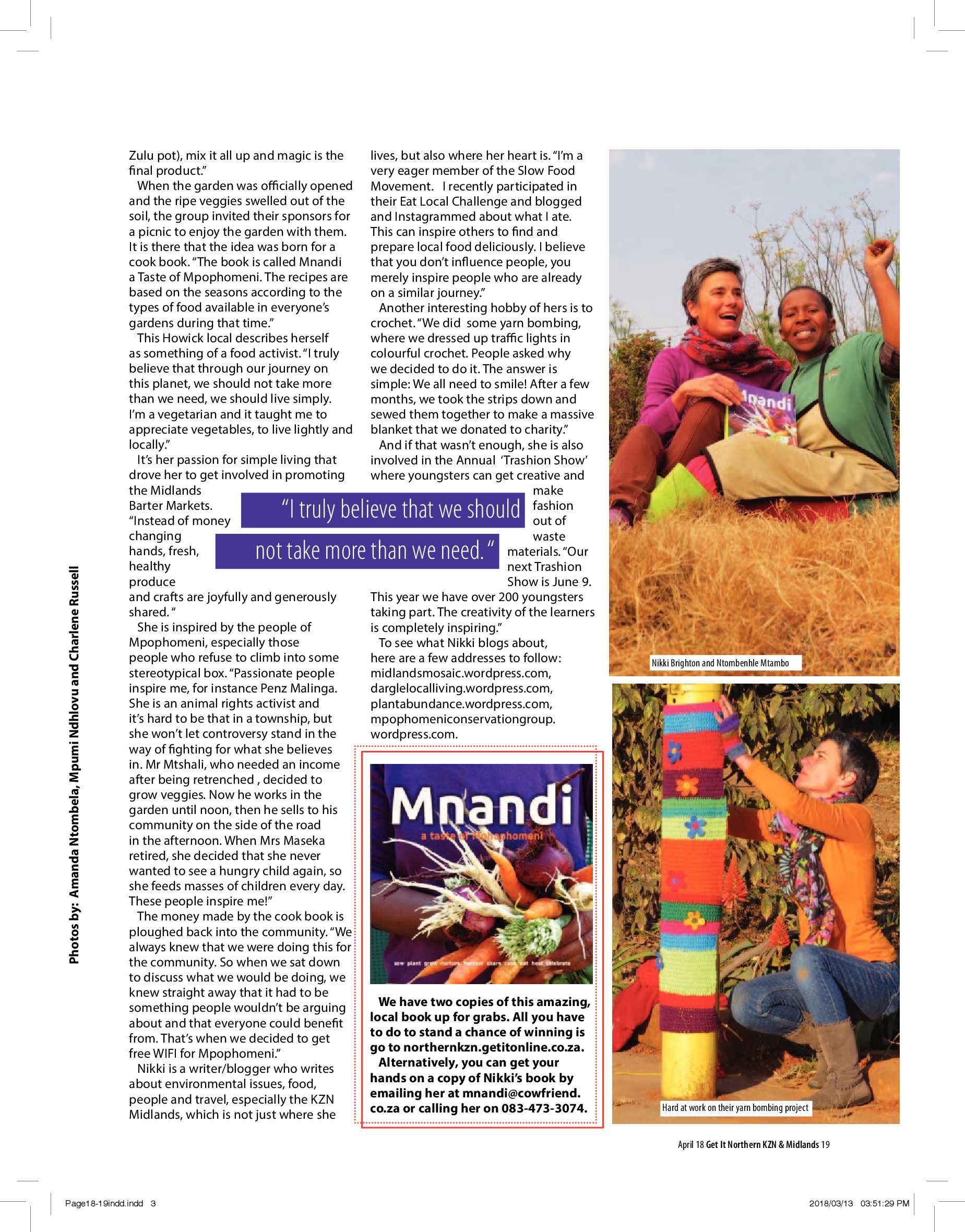 Northern KZN & Midlands Get It April 2018 page 20